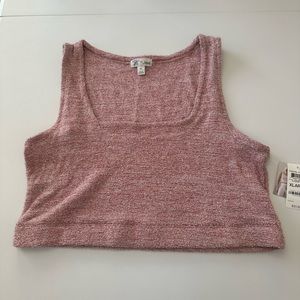 Jenni cropped lounge tank top